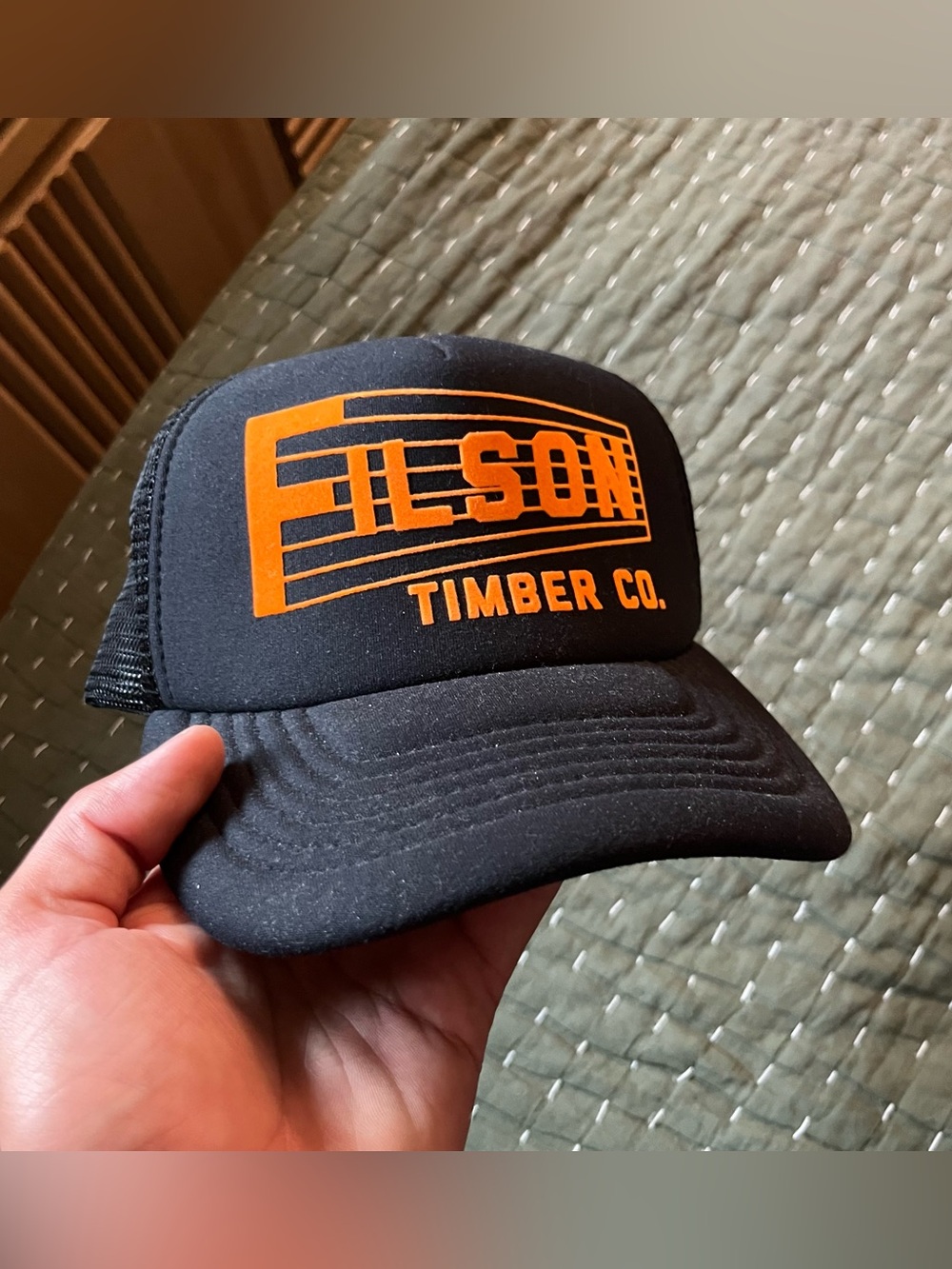 Filson Timber CO. Foam Trucker Cap